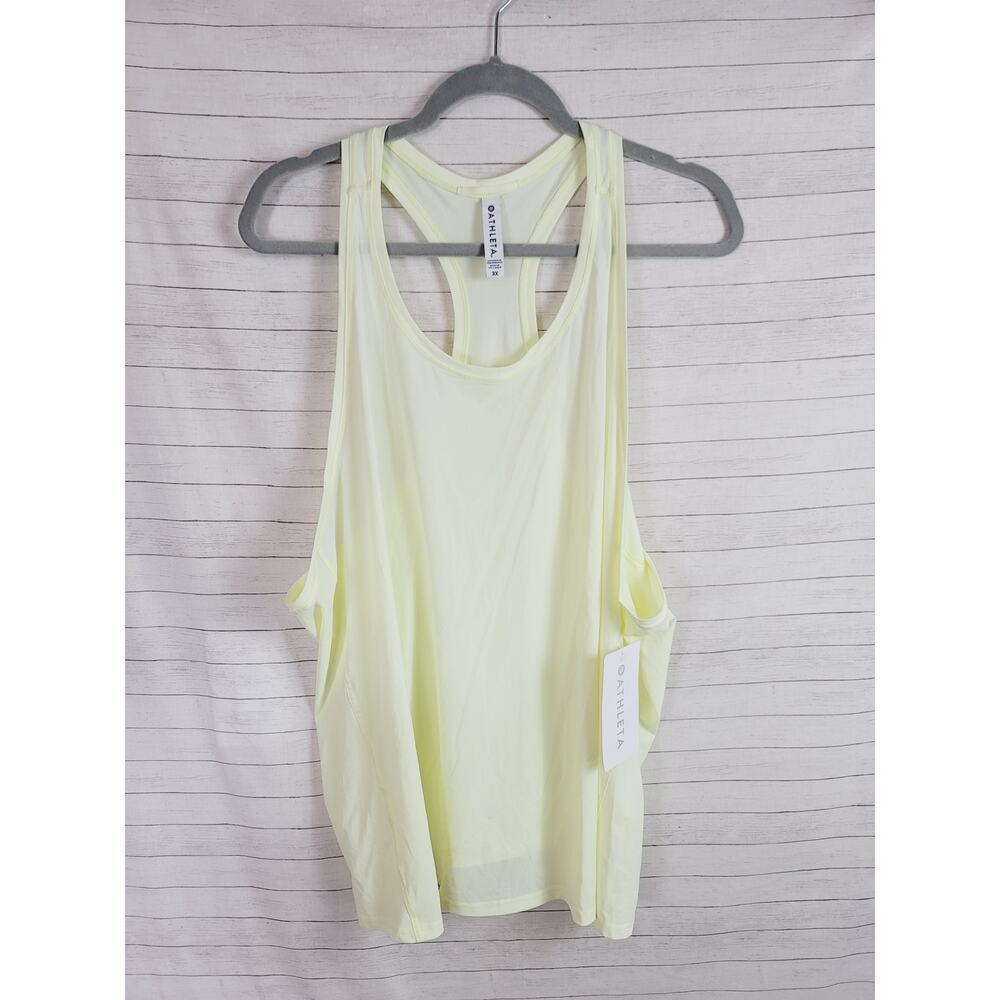 ATHLETA ULTIMATE TANK IN YELLOW, sz 3x